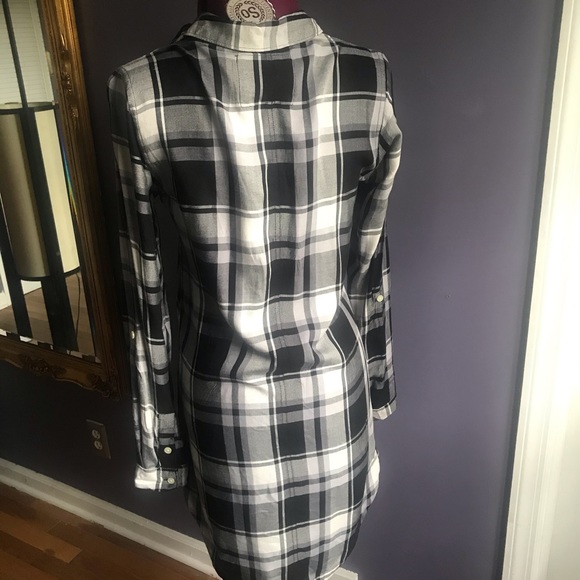 NWT Plaid Dress Pockets Soft and Comfortable - Picture 2 of 3